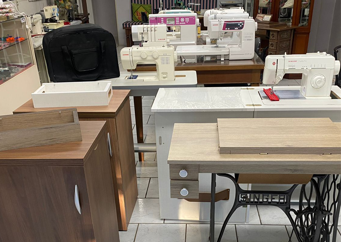Máquinas de costura domésticas